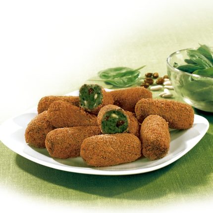 croquetas de espinacas