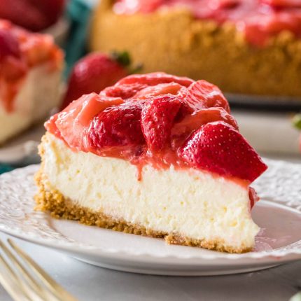 tarta queso fresas