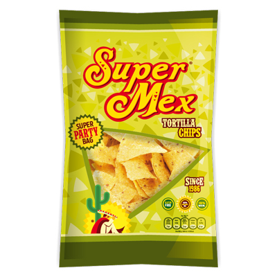 super tortilla chips 400g real