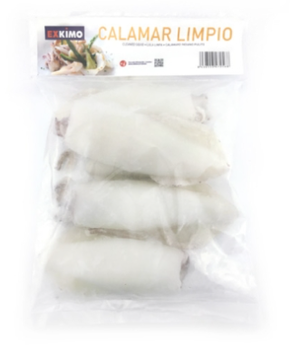 calamar limpio